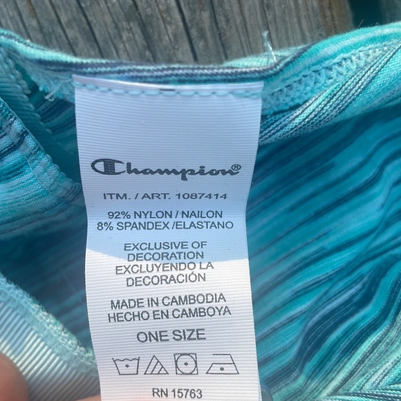 Champion Womens Apparel Nylon Women's Multiway Scarf Teal - Picture 6 of 6